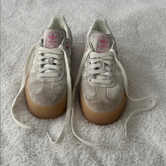 Adidas Samba Sambae Valentine’s Day 2024 Platform Sneakers Sz 9 - Picture 12 of 15